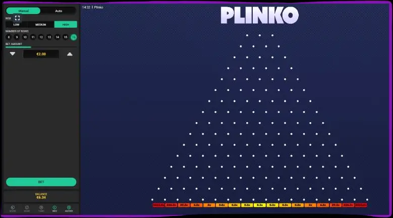 Plinko en mode démo Plinko en mode démo